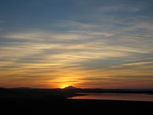 Beautiful end of an eventful day with the LXP students!