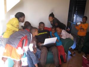 Visiting our friends at 7th Heaven Childrens' Home