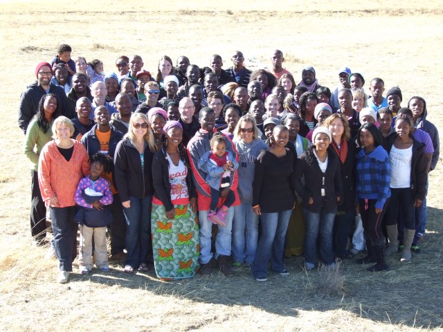 Beat the Drum Lesotho Team