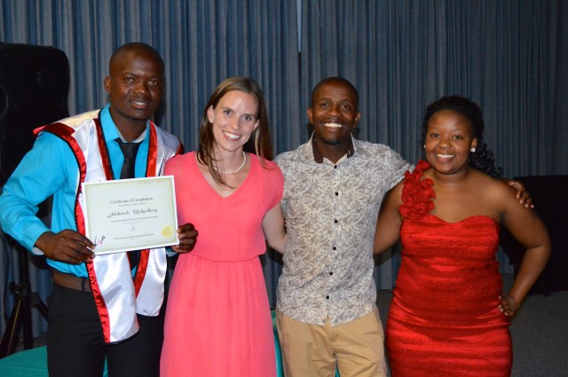 Our own Lehlohonolo Mokoatleng from Lesotho graduated