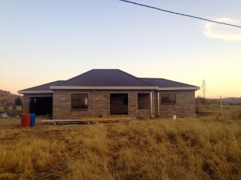 Just missing the garage door