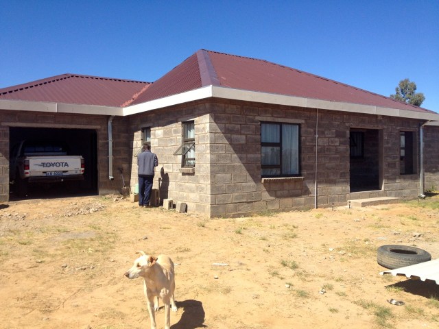 First week in the new house (no electricity or garage door yet). It took much longer than a week for our dog to get used to the move!