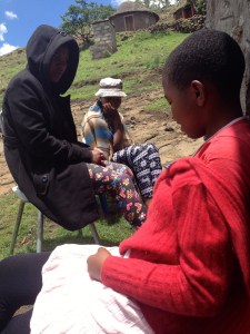 House visit with two sisters