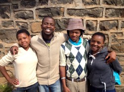 Liepollo, Godfrey, Boloumane and Thembezile